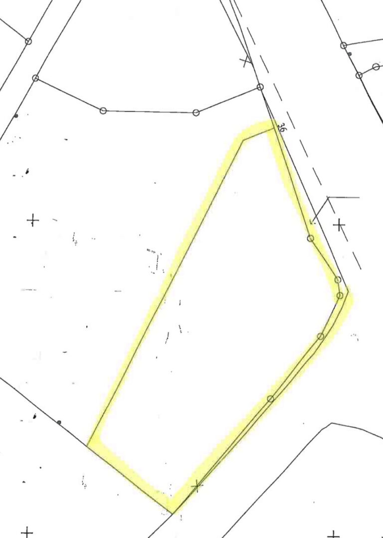LA PIRONNIÈRE PARCELLE CONSTRUCTIBLE – 1216 m2