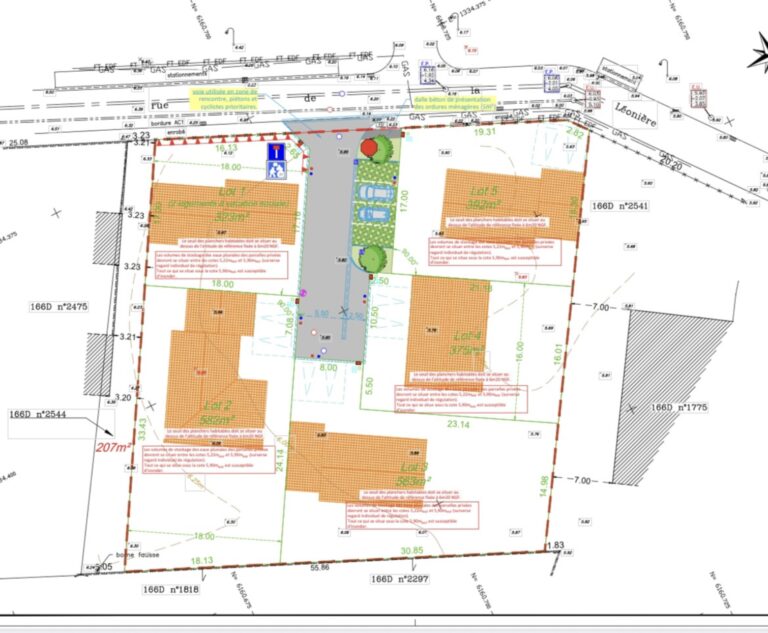 SECTEUR DE LA VIOLETTE – 1 235 m²