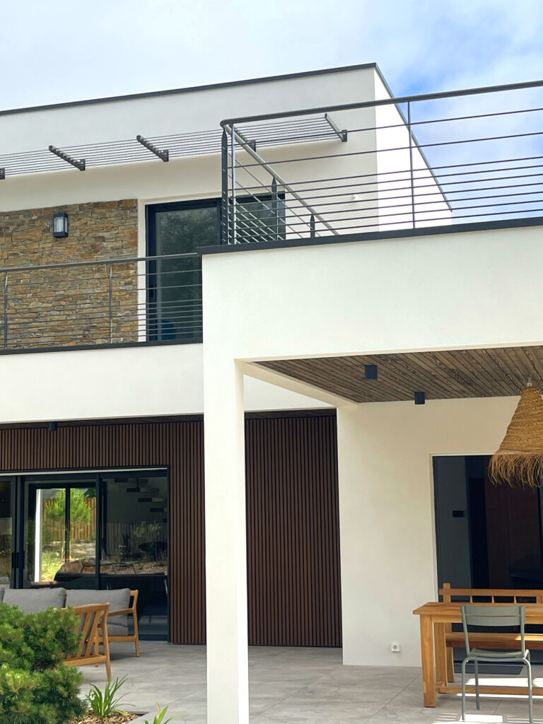 House Terrasse RE2020 Ossature Bois Matériaux Haut Gamme Architecture Contemporaine 315
