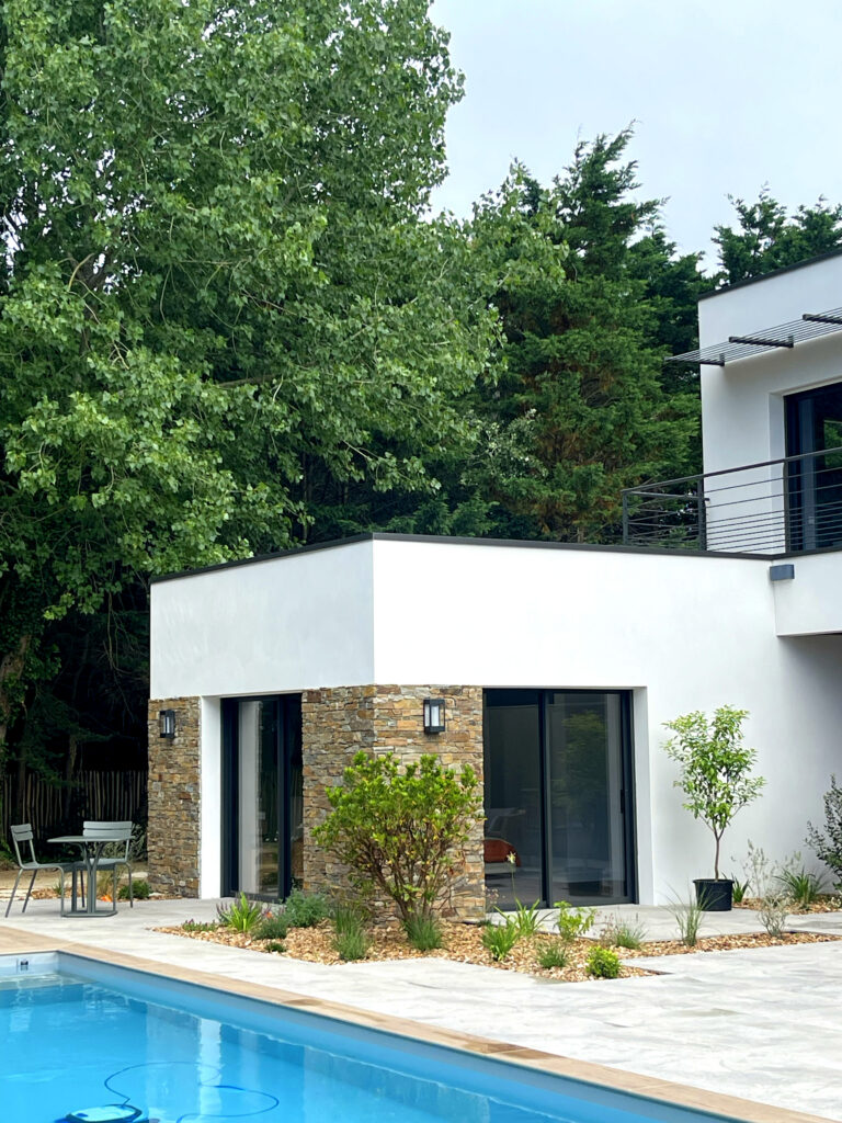 Villa Contemporaine Maison Connectée Sur Mesure Vrignon Construction Confort Lumière Bien-Être