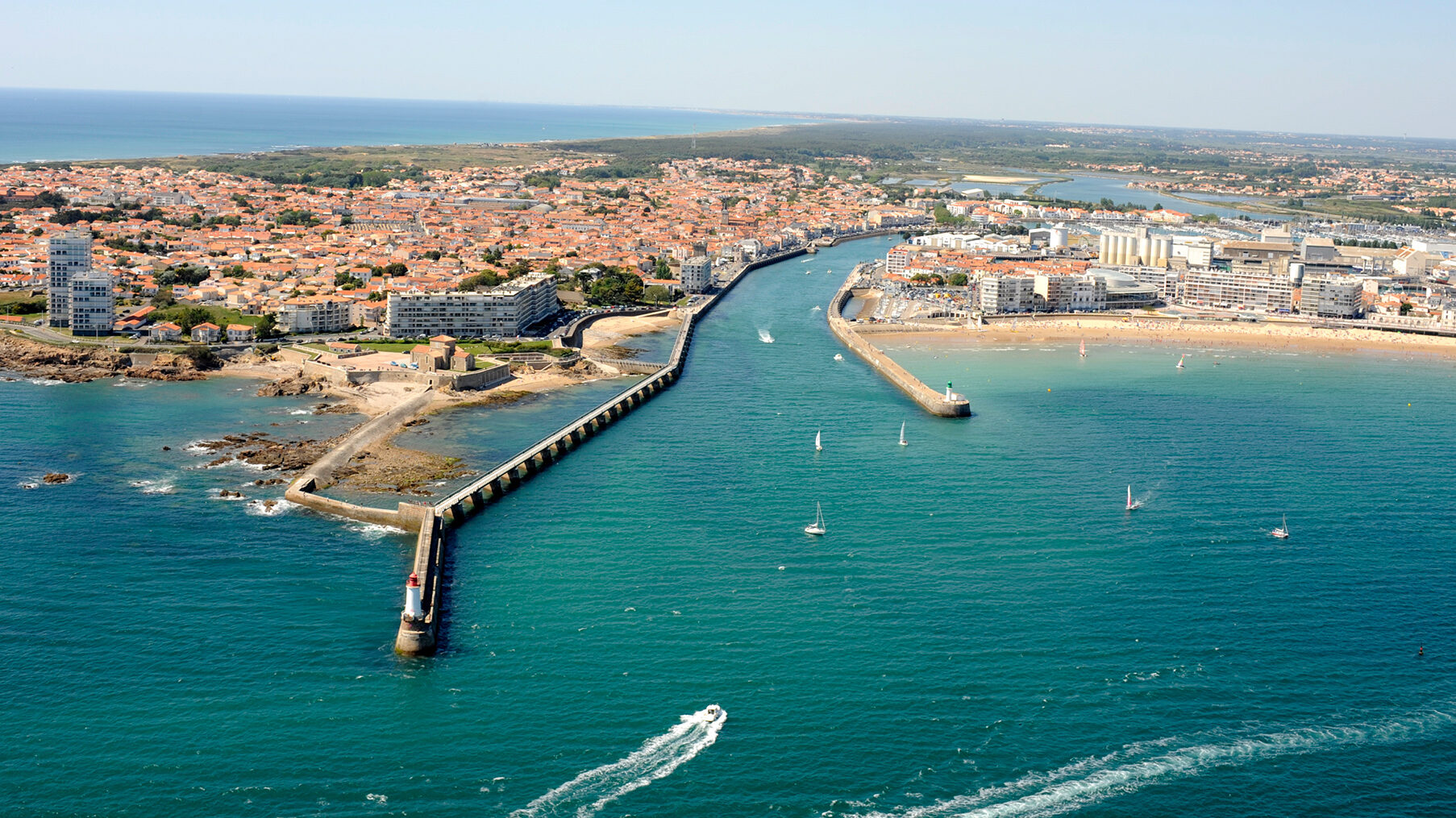 Port littoral pour investissement immobilier vendée