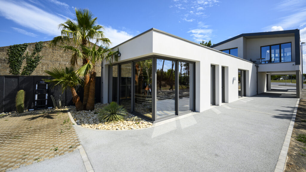 Agence Vrignon Construction Les Sables d'Olonne - Baie d'Angle sans Poteau