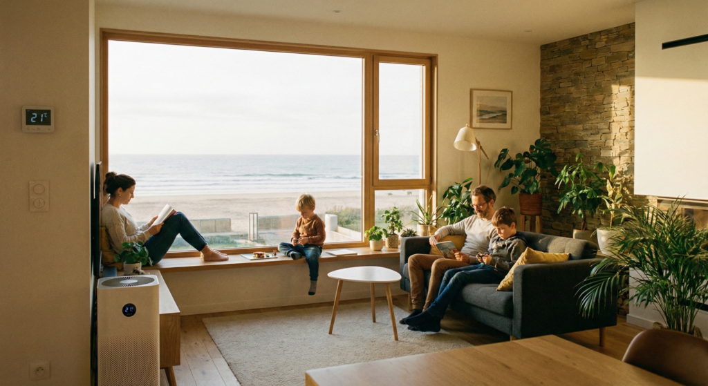 Avantages et inconvénients de la maison passive : économie d'énergie, confort thermique, qualité de l'air, impact environnemental, investissement initial, prix, contraintes, surchauffe, ventilation, comparaison BBC, rentabilité, certification, été