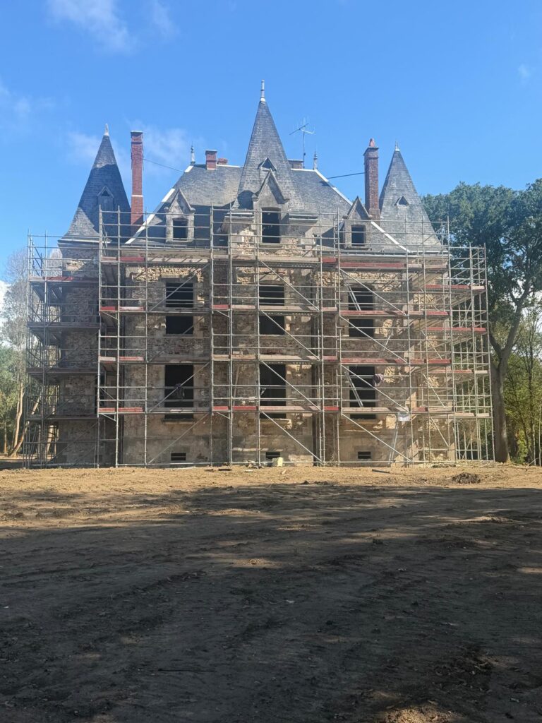 rénovation chateau